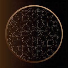 islamic pattern, geometric old motif