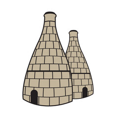 Bottle Ovens (Vector)