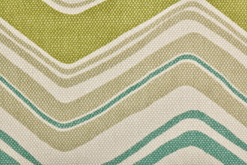 Upholstery fabric fragment for furniture, home or office decor, close up