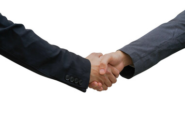 close up investor businessman handshake with partner vendor,collaboration of two ceo leader hand...