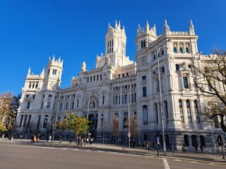 Fototapeta na wymiar Madrid, Spain, beautiful building