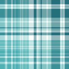 Seamless pattern in pretty blue colors for plaid, fabric, textile, clothes, tablecloth and other things. Vector image.