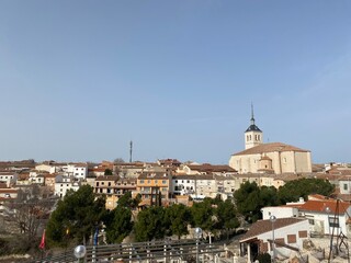 Fototapeta na wymiar Views of Colmenar de Oreja, town of Madrid in Spain