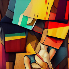Fototapeta premium Abstract art Background