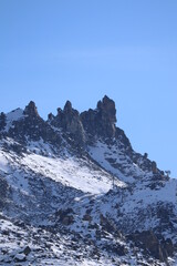 Fototapeta na wymiar Seetalhorn in winter