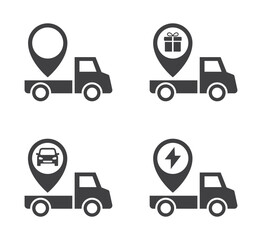 Car dilivery icon