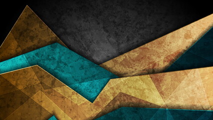 Glossy shapes abstract grunge corporate background