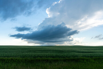 Obraz premium Prairie Storm Clouds