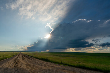 Prairie Storm Clouds
