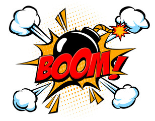 Cartoon Boom Sound Effect