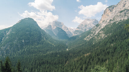 Valley in the dolomites