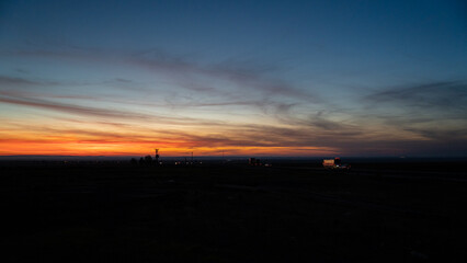 Fototapeta na wymiar Great sunset view. clouds and sky