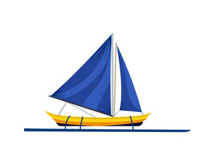 Fototapeta premium Philippines Travel Sail Composition