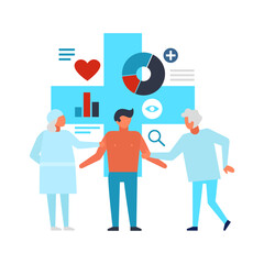 Online Medicine Doctors Composition