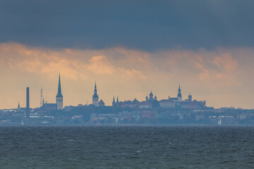 In the old town of Tallinn