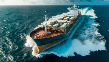 Navigating the High Seas, The Intricate Logistics of Transporting Goods by Cargo Ship, Generative AI