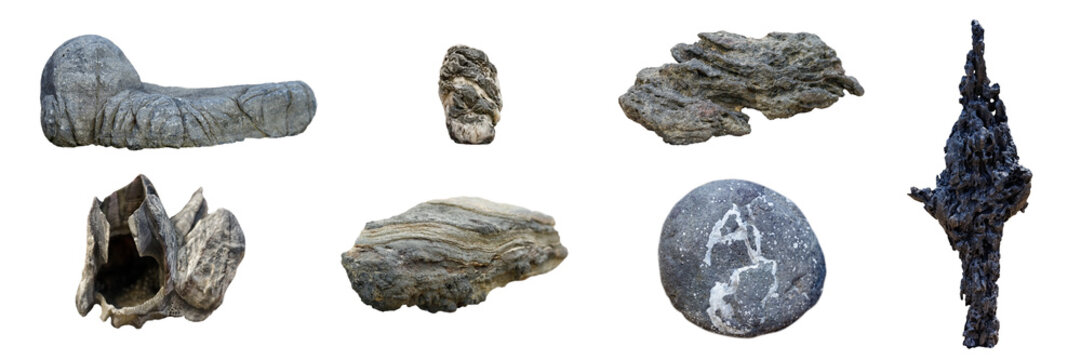 odd shaped stones