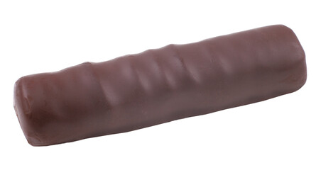 Chocolate candy, transparent background, close up