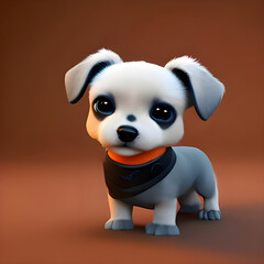cute puppy artificial intelligence