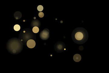 Gold glitter confetti, great design for any purpose. Party decor.