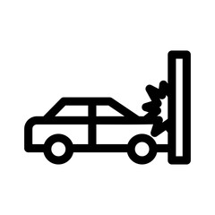 accident icon or logo isolated sign symbol vector illustration - high quality black style vector icons
