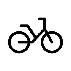 bike icon or logo isolated sign symbol vector illustration - high quality black style vector icons
