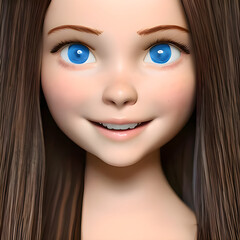 portrait of a woman - artificial intelligence