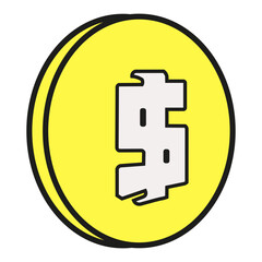 Logo, symbol, icon, currency, financial or economic symbol, background, transparent