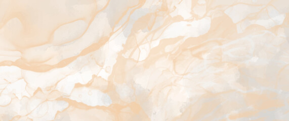 Marble vector texture background for cover design, poster, cover, banner, flyer, cards and design interior. Tile. Floor. Wall. Beige and grey stone texture. Hand-drawn luxury illustration.