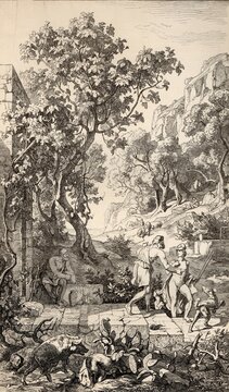 Eumaeus and Telemachus

