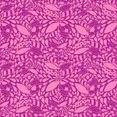 Simple floral seamless leaves pattern for fabrics and wrapping paper and gifts and kids