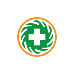 Medical care logo images