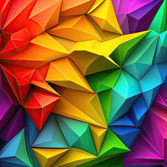 abstract background with triangles