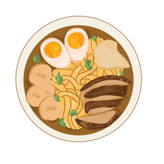 ramen vector