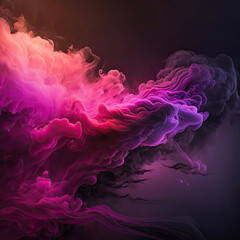 Obraz premium Smokey Pink and Black