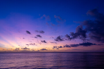 Fototapeta na wymiar Beautiful Ocean Sunset