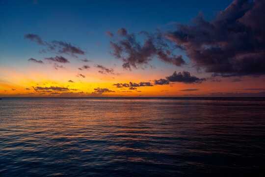 Beautiful Ocean Sunset © ScottM