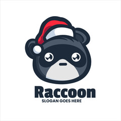 Raccoon Logo Vector