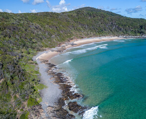 Aerial view of Noosa National Park