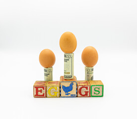 Eggs, money and eggs