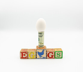 Eggs, money and eggs