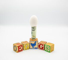Eggs, money and eggs