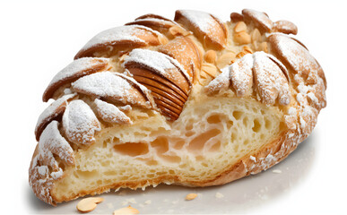 almond croissant  Generated by AI