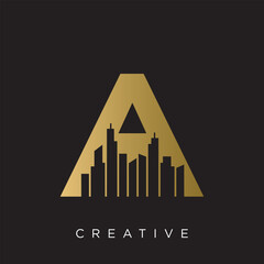 a city logo design vector	