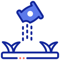 fertilizing plants icon