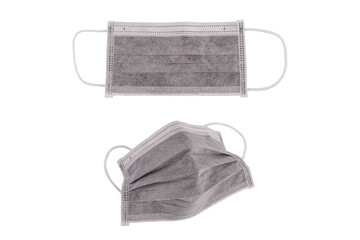 Mask help to protect dust and other particle, isolated on transparent background 