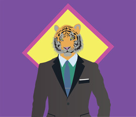 elegante tigre business