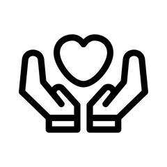 love gesture icon or logo isolated sign symbol vector illustration - high quality black style vector icons
