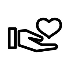 love gesture icon or logo isolated sign symbol vector illustration - high quality black style vector icons

