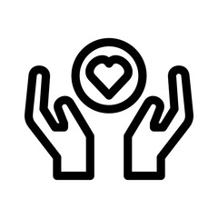 love gesture icon or logo isolated sign symbol vector illustration - high quality black style vector icons
